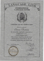 Certificate EGE